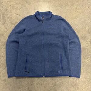 Nike ACG Jacket Large Blue Full Zip Fleece Outdoors Hiking Fleece Outdoor